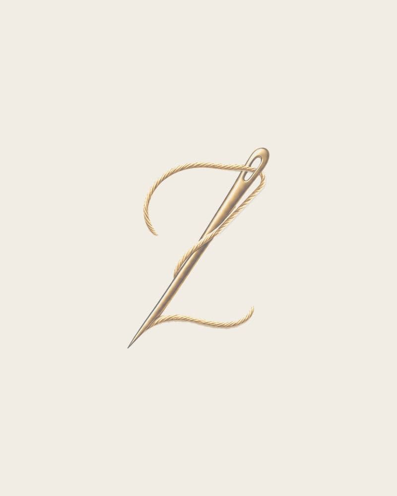 Hand embroidered piece from the Zauq collection